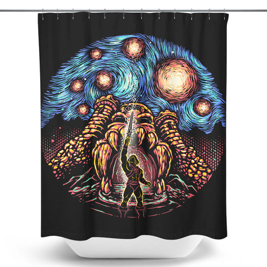 A Starry Universe - Shower Curtain