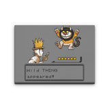 A Wild Thing Appeared - Canvas Print