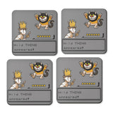 A Wild Thing Appeared - Coasters
