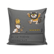 A Wild Thing Appeared - Throw Pillow