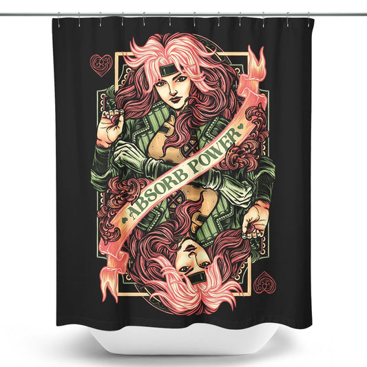 Absorb Power - Shower Curtain
