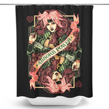 Absorb Power - Shower Curtain