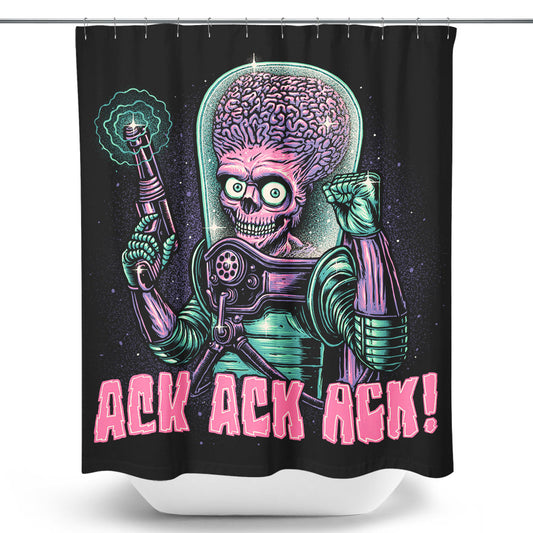Ack, Ack, Ack! - Shower Curtain