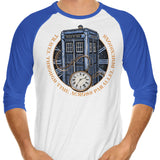 Across Parallel Dimensions - 3/4 Sleeve Raglan T-Shirt