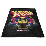 Adamantium X-Gym - Fleece Blanket