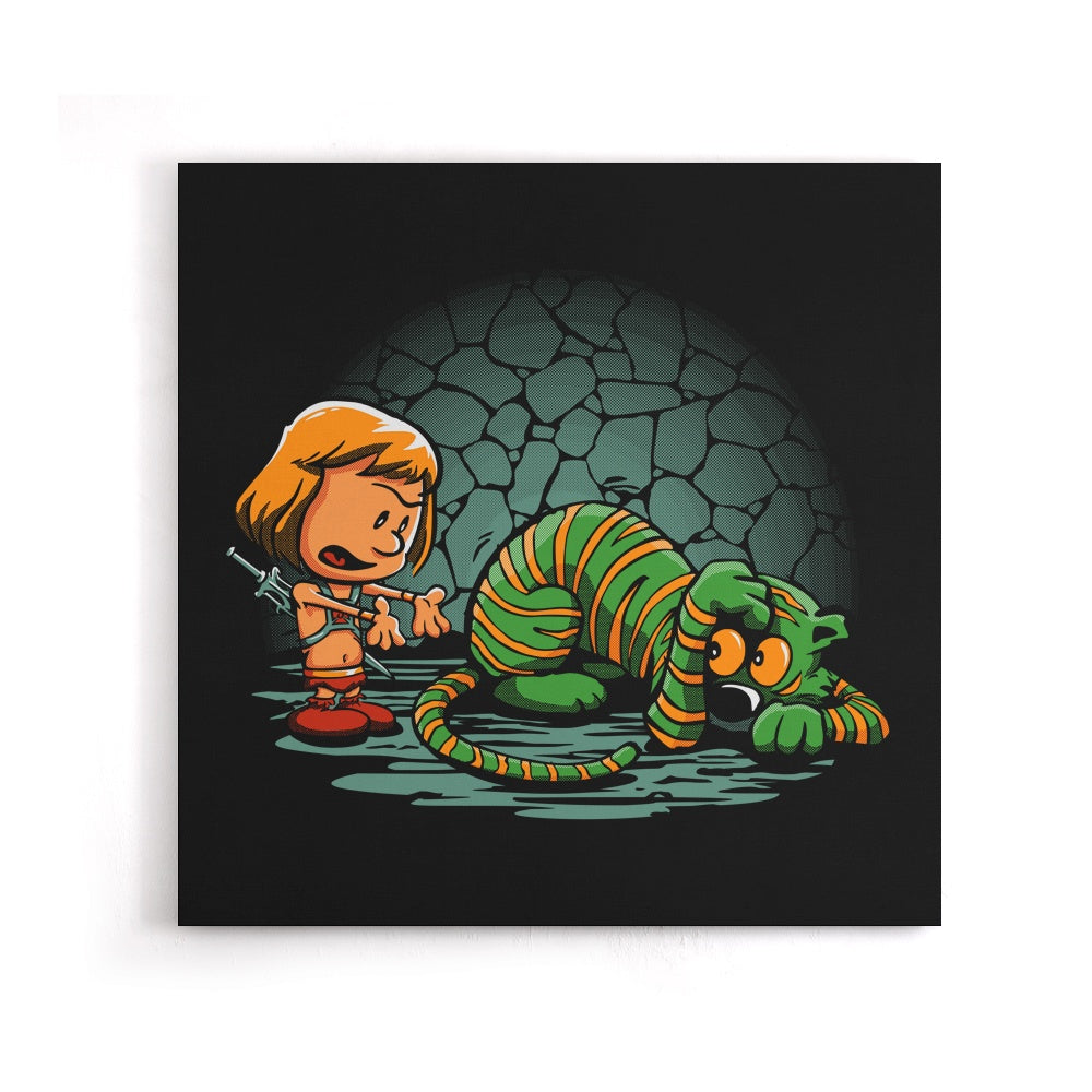 Afraid of Your Own Shadow - Canvas Print