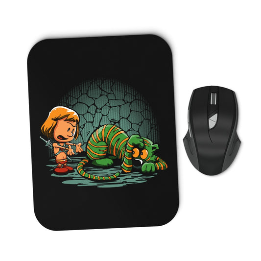 Afraid of Your Own Shadow - Mousepad