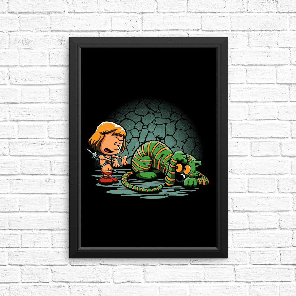 Afraid of Your Own Shadow - Posters & Prints