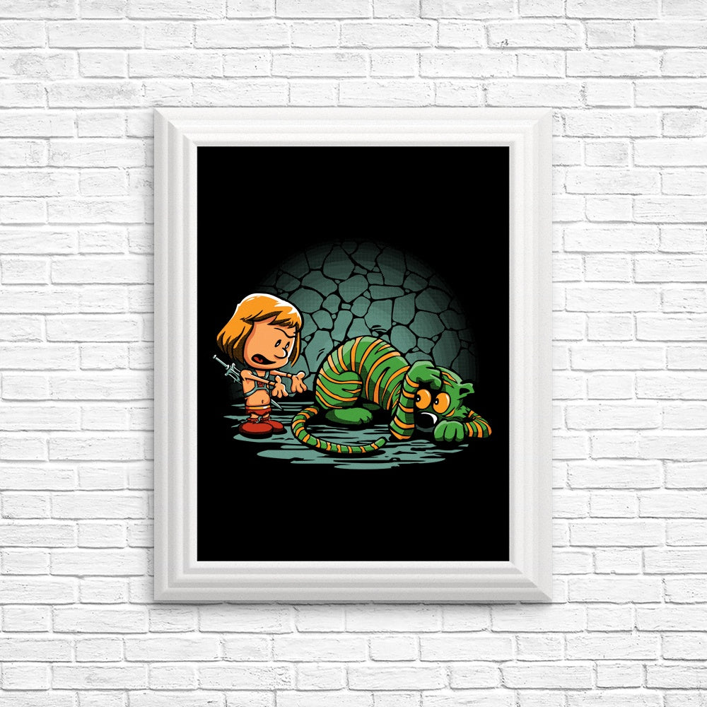 Afraid of Your Own Shadow - Posters & Prints