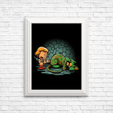 Afraid of Your Own Shadow - Posters & Prints