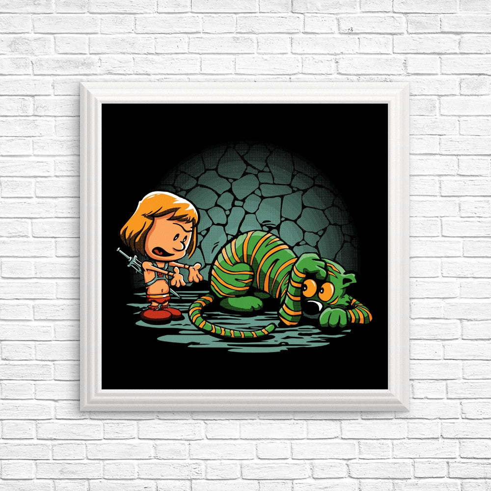 Afraid of Your Own Shadow - Posters & Prints