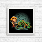 Afraid of Your Own Shadow - Posters & Prints