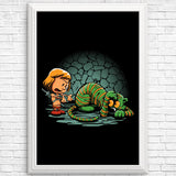 Afraid of Your Own Shadow - Posters & Prints