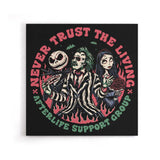 Afterlife Support Group - Canvas Print