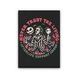 Afterlife Support Group - Canvas Print