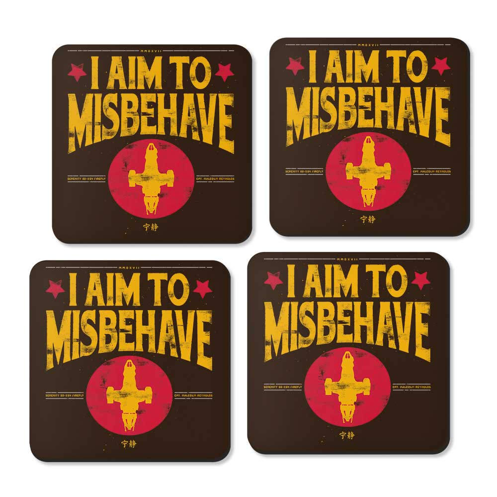 Aim to Misbehave - Coasters