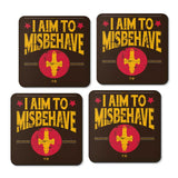 Aim to Misbehave - Coasters