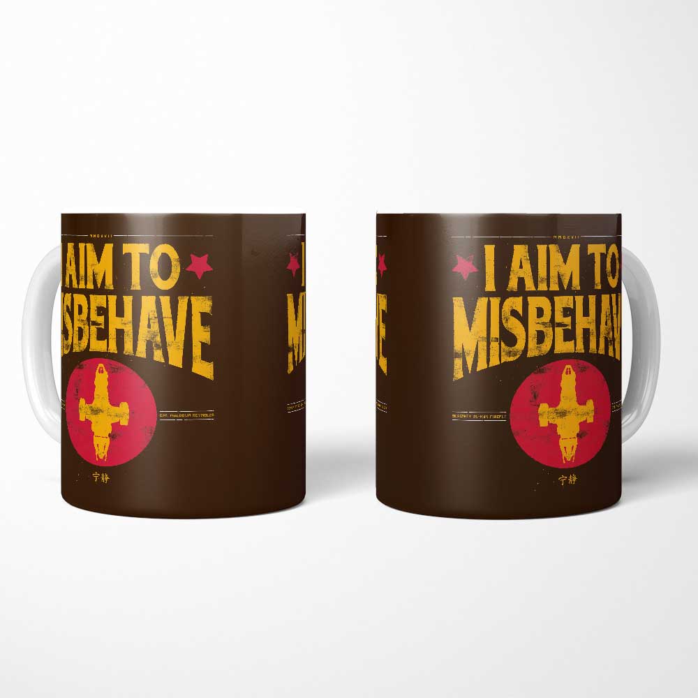 Aim to Misbehave - Mug