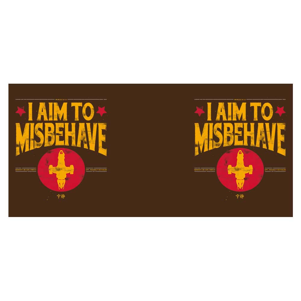 Aim to Misbehave - Mug