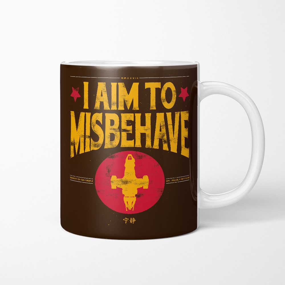 Aim to Misbehave - Mug