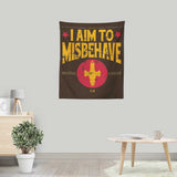 Aim to Misbehave - Wall Tapestry