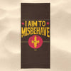 Aim to Misbehave - Towel