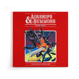 Airship and Summons - Canvas Print