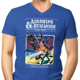Airship and Summons - Men's V-Neck