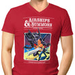 Airship and Summons - Men's V-Neck