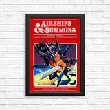 Airship and Summons - Posters & Prints