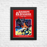Airship and Summons - Posters & Prints