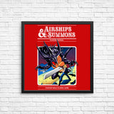 Airship and Summons - Posters & Prints