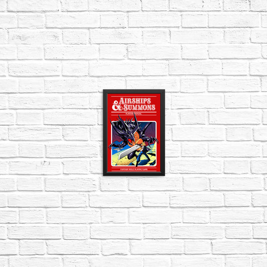 Airship and Summons - Posters & Prints