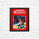Airship and Summons - Posters & Prints