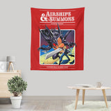 Airship and Summons - Wall Tapestry