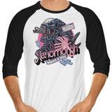 Alien Hug - 3/4 Sleeve Raglan T-Shirt