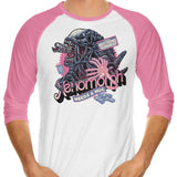 Alien Hug - 3/4 Sleeve Raglan T-Shirt