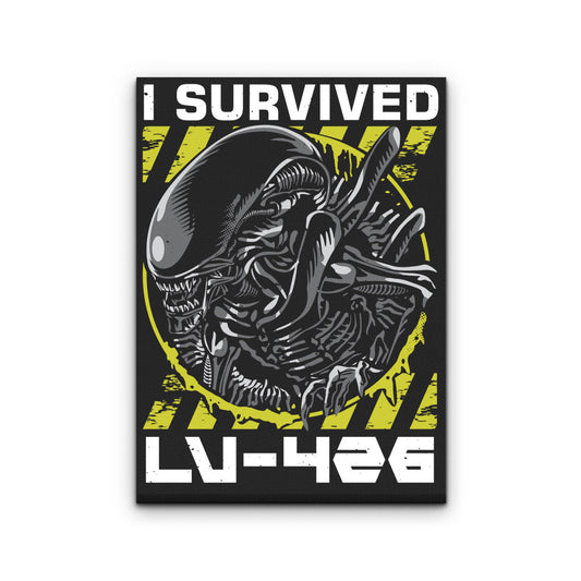 Alien Survivor - Canvas Print