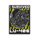 Alien Survivor - Canvas Print