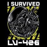 Alien Survivor - Throw Pillow