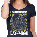 Alien Survivor - Women's V-Neck