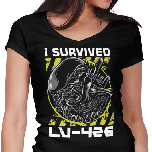 Alien Survivor - Women's V-Neck