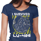 Alien Survivor - Women's V-Neck