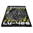Alien Survivor - Fleece Blanket