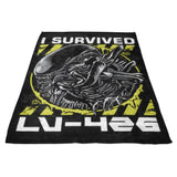 Alien Survivor - Fleece Blanket