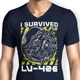 Alien Survivor - Men's V-Neck