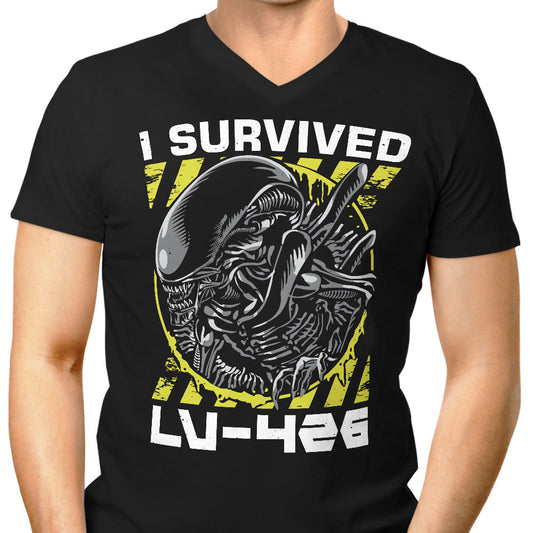 Alien Survivor - Men's V-Neck