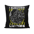 Alien Survivor - Throw Pillow
