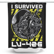 Alien Survivor - Shower Curtain