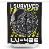 Alien Survivor - Shower Curtain